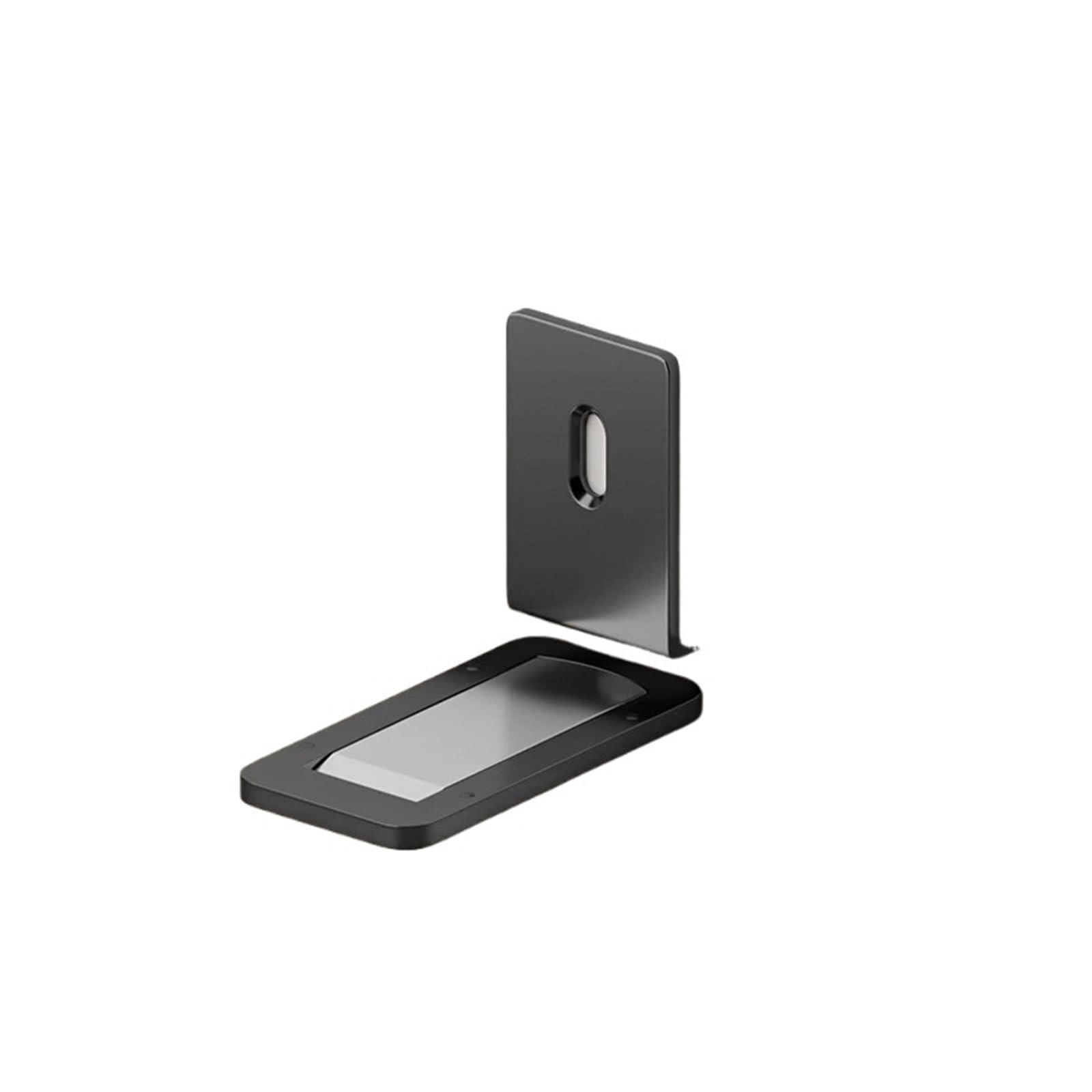 Iopklytf Grey Door Stopper Invisible Magnetic Door Stopper Self Adhesive