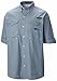 Columbia Sportswear Super Bonehead Classic Long Sleeve Shirt, Blue Heron Oxford, Large