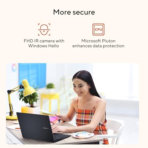 Image of ASUS Vivobook 16 Laptop - Copilot+ PC - 16 inch WUXGA 1920X1200 16:10 Display - AMD Ryzen AI 5 330-16GB RAM - 512GB SSD - Windows 11 Home - Quiet Blue -M1607KA-DH54