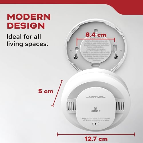 Smoke Alarm with 10-Year Lithium Battery by Kidde - Image 6