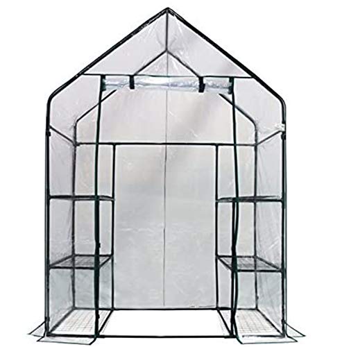 Fbkphss Large Walk-In Greenhouse, With Doors And Windows Waterproof Greenhouse Multifunction Portable Outdoor Greenhouse For Protect Plants #TOP10