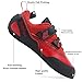 SoleEase All-Around Mens Womens Climbing Shoes for Sport Climbing and Bouldering (902hong,38)