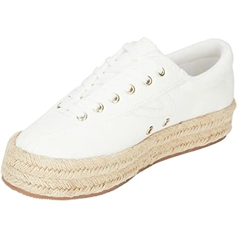 TRETORN Women's Nylite Canvas Sneakers Cute Tennis Shoes for Everyday Walking Comfort, White, 11 Cover