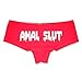 Anal Slut Booty Shorts Boyshort Cotton Bikini Bottom Sexy Panties