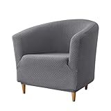 🔔【Ajustement Parfait et Pratique】Convient à la plupart des chaises de café du club, fauteuil chesterfield, Fauteuil Crapaud. Chaque housse s'adapte aux chaises de 60 à 90 cm de longueur ; largeur de chaise de 50 à 73 cm ; hauteur de la chaise 60 à 88 cm. Pour que votre housse de chaise s'adapte mieux, veuillez mesurer votre chaise avant d'acheter.