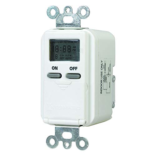 Intermatic Iw505K 15-Amp Digital In-Wall Timer , White #TOP4