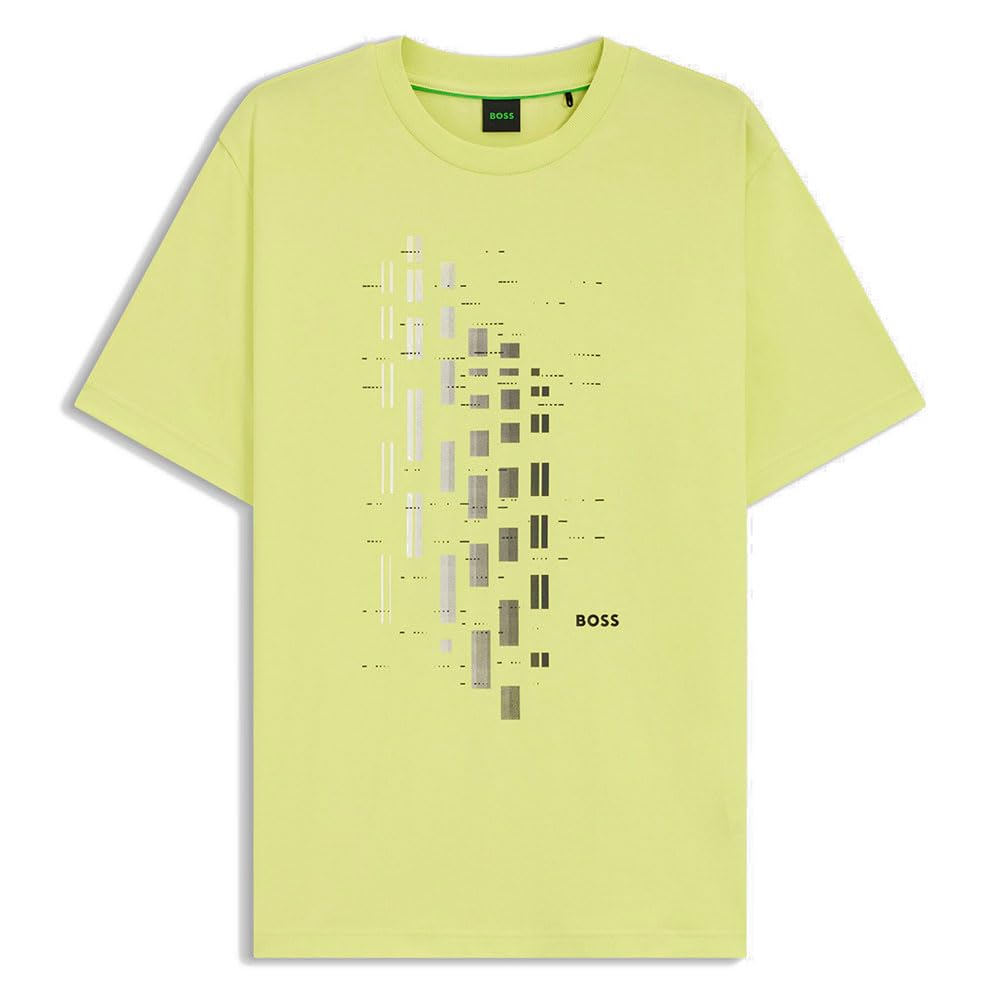 BOSS Mens T-Shirt Green L