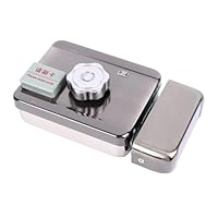Syrisora Serratura per Porta con Telecomando, Serratura Elettronica per Controllo Accessi Wireless con Tecnologia Elettrica Silenziosa Protezione Antifurto per Appartamento Home Office