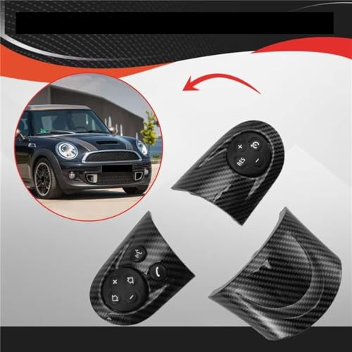 Control de crucero para Mini Cooper R56 con botón de volante multifuncional resistente 6