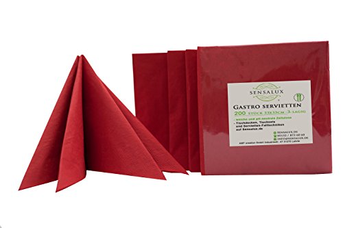 Sensa Lux Gastro tovaglioli di carta, 200 pezzi