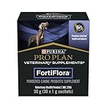 Purina Pro Plan Veterinary Supplements Fortiflora Powdered Dog Probiotics - 30 g sachets (Pack of 30)