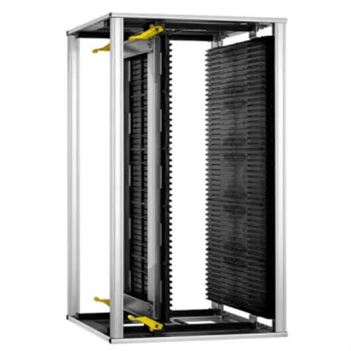 PBSS ESD Magazine Rack, Anti-Static PCB Board Storage Unit, 350x310x560mm, Adjustable Board Size 50-250mm-image-48