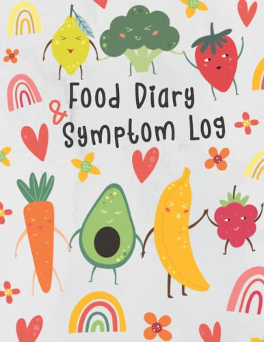 Food Diary and Symptom Log: Kids Daily Food Journal for Tracking Food Allergies and Symptoms