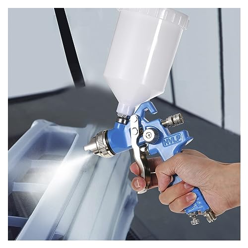 Pistolet à peinture gravité 600ml avec buses interchangeables - 5