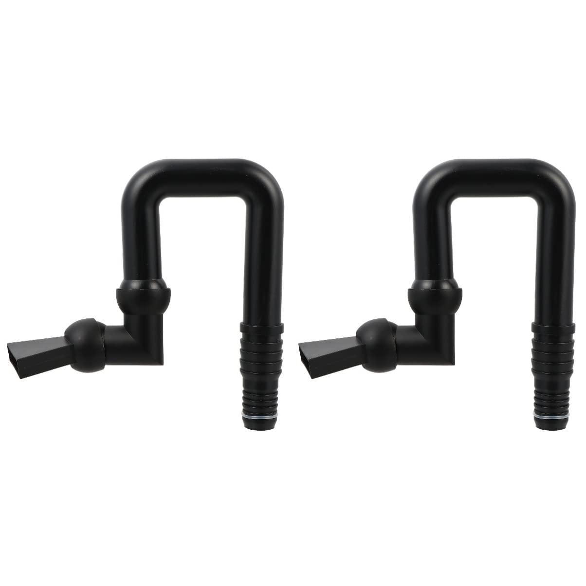 POPETPOP 2pcs fish tank rotating aquatainer Encompass All Return Bill Hose Outflow Pump Pipe Water Tank End Pipe accessories for plastic to rotate aquarium equipment