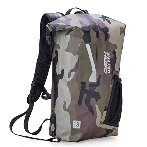 18Liter Wasserfester Rucksack mit Rolltop für Wassersport Kajak Boot Angeln