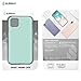 SURPHY Silicone Case Compatible with iPhone 11 Pro Max Case 6.5 inches, Liquid Silicone Full Body Thickening Design Phone Case (with Microfiber Lining) for 11 Pro Max 2019, Mint Green