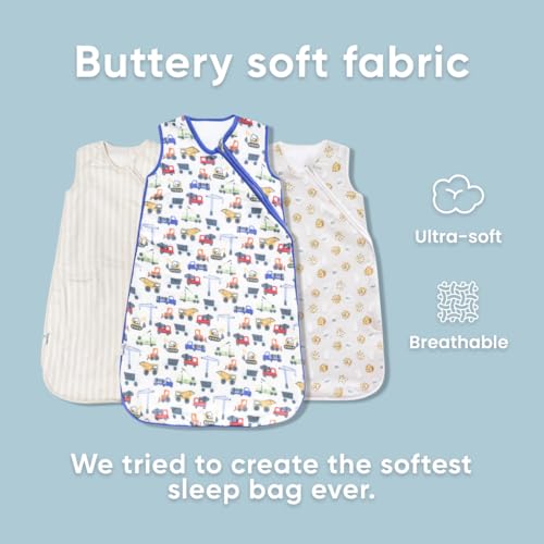 Image of Copper Pearl Sleep Sack: Warm and Cozy Baby Bag in a Variety of Trendy Designs, Safe Alternative to Blankets, Sleeveless Baby Sleep Sack Swaddle Sizes Newborn to 24 Months - Diesel