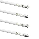 Lámparas T5 de 288 mm de TBE LIGHTING, disponibles en paquetes de 2, 4, 6 u 8 unidades. Comprueba la longitud del producto cuidadosamente (288 mm, excluyendo los pines).