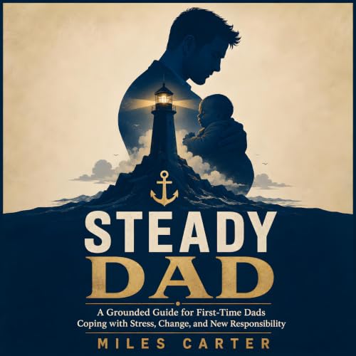 Diseño de la portada del título Steady Dad