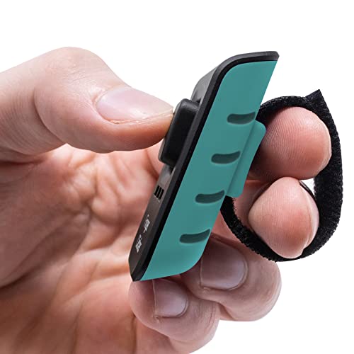 Educator Clicker de dedo para treinamento de cães com som audível para reforço positivo, comportamen