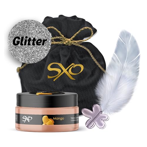 SXO Erotic Powder with Delicious Flavors for Men, Women and Couples - Desire and Sensuality (Mango)
