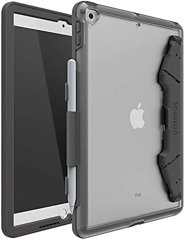 OtterBox - Clear iPad Case for 7th, 8th, & 9th Gen, 10.2" (ONLY) - Scratch Resistant Tablet Case with Integrated Stand, Sleek & Slim Design (Slate Grey)