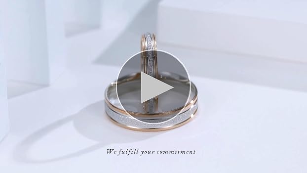 WEDDING RING Special Valentine's Day Gift White By JRingStudio