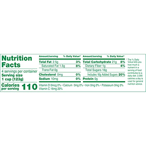 Dole Fruit Bowls, Apples & Crème Parfait, 4.3Oz, 4 Cups #TOP7