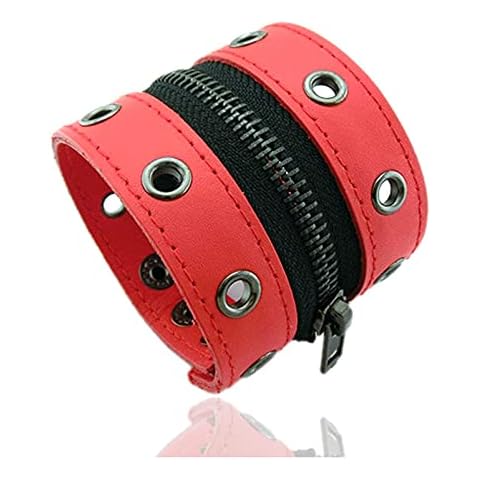 Fashion Cuff Bracelet Bangle,Men Alloy Leather Bracelet Bangle,Buckle Leather Wristband For Mens,Cuff Bracelet With Leather For Mens Cover