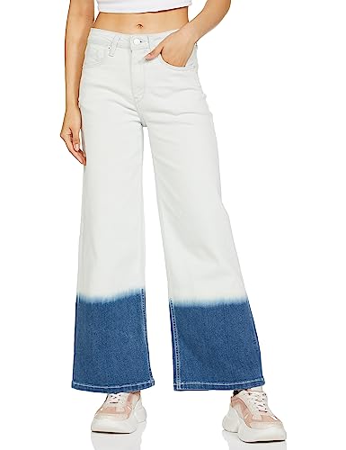Image of Pepe Jeans Women's Mid Rise Straight Jeans
