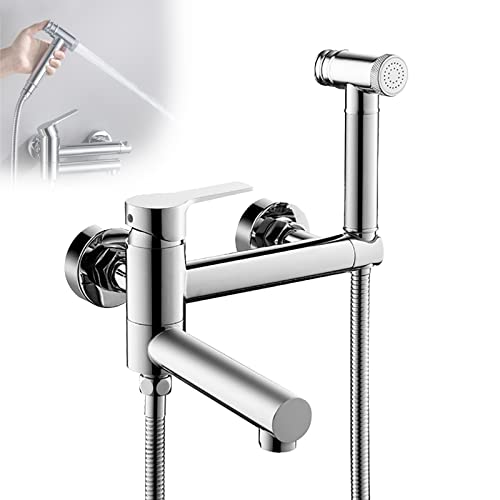 Pulvérisateur bidet WC mural eau chaude froide avec tuyau douche 150cm
