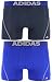 adidas Men's Sport Performance Climacool Trunks Underwear (2-Pack), (Urban/Light Onyx)/(Bold Blue/Light Onyx), Large