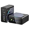 GMKtec K12 Mini PC Gaming Oculink AMD Ryzen 7 H 255 (Versione Potenziata 8745HS) 32GB RAM DDR5 512GB SSD, Desktop con Grafica Radeon 780M, Espansione Storage 3X M.2 2280, Dual NIC 2.5G, HDMI 2.1, USB4
