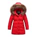 LJYH Big Girls' Winter Down Parka Thick Hooded Outwear Coat