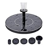 MINGMIN-DZ Dauerhaft 2.4W Boden Solarbrunnen-Pumpe wasserdichte LED-Solar-Panel mit Tauchpumpe for Vogel-Bad-Garten-Dekoration Brunnen (Color : C)