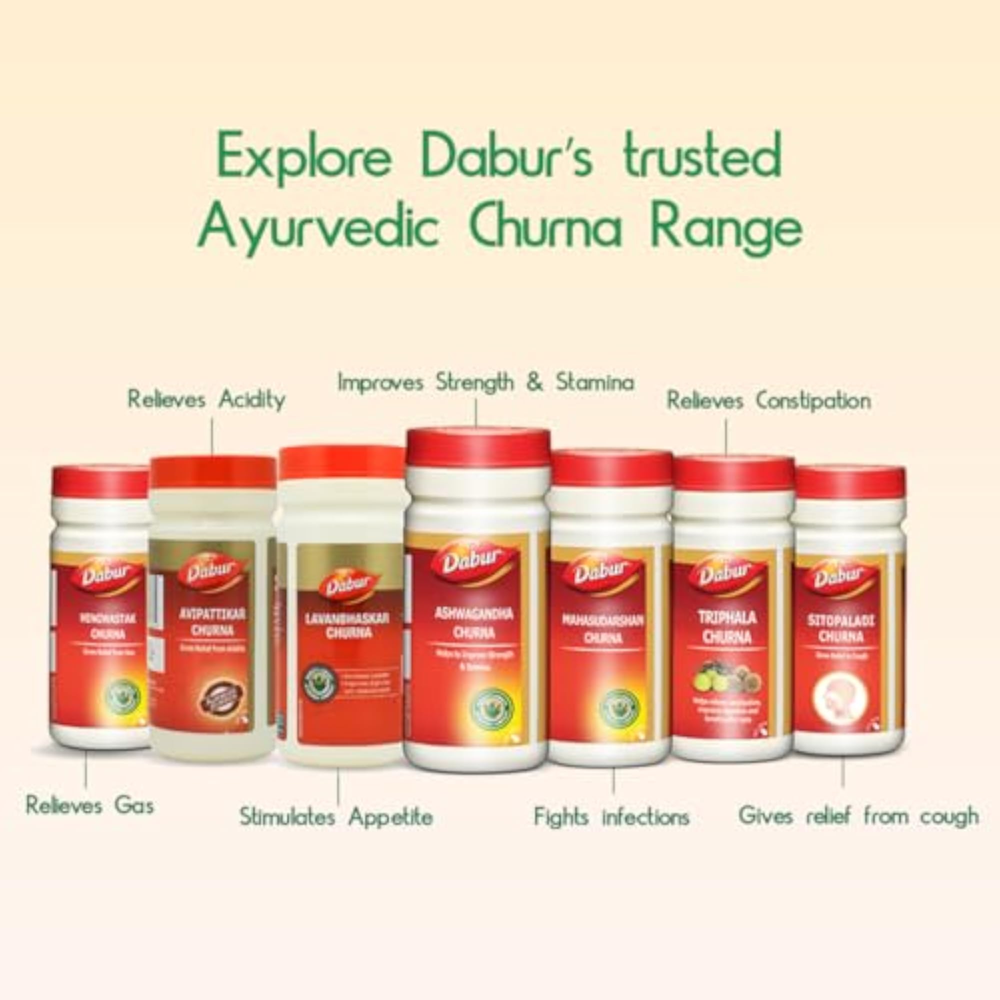 Dabur Ashwagandha Churna, 60 gm