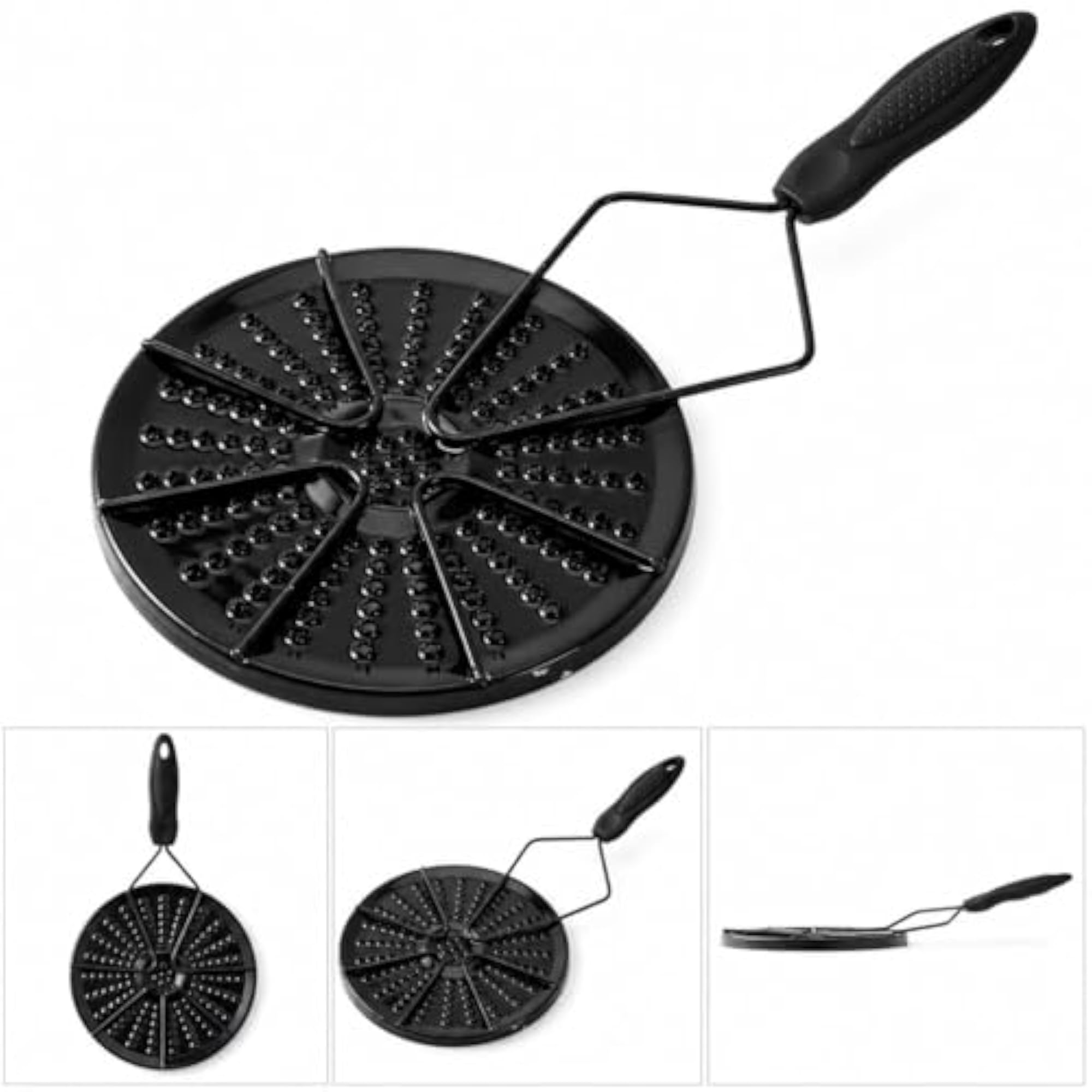 Heat Diffuser Plate for Even Cooking, Enamel Coated Iron