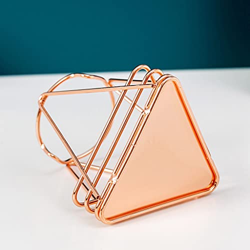 SDTFGRGHJD Eenvoudige Stijlvolle Metalen Pen Houder Driehoekvormige Bureau Organizer Case Multifunctionele Metalen Pen… - Image 5