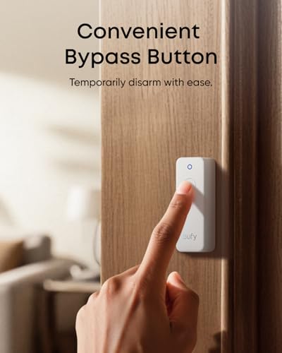 Image of eufy Entry Sensor E20, Dual-Side Detection, Convenient Bypass Button, Extended Battery Life, Long Communication Range, Requires HomeBase 2, 3, Mini, or Pro