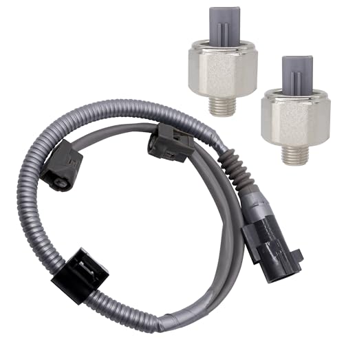 HiSport Knock Sensor and Harness Kit - Compatible with Lexus ES300 GS300 IS300 RX300 RX330 SC300 Toyota Avalon Camry Celica Highlander Sienna Solara 1999-2006 - Replace 89615-12090