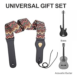 SJBAUTYO Sangle de Guitare,Courroies de Guitare en Coton avec extrémités en cuir pleine fleur,Sangle de Guitare de style ethnique,pour Guitare électrique et acoustique - Les Beatles, Paul McCartney, John Lennon, RIngo Starr, George Harrison SJBAUTYO Sangle de Guitare,Courroies de Guitare en Coton avec extrémités en cuir pleine fleur,Sangle de Guitare de style ethnique,pour Guitare électrique et acoustique – Image 4