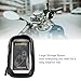 Bike Phone Bag, 5.8in 360 Degree Electric Mount Bag Water Rotatable Shockproof Handlebar Cycling Pouch for Bike