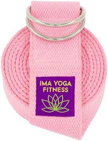 Adaptive Yoga Strap, Stretching Strap, 2 Inches Wide, 100% Natura...