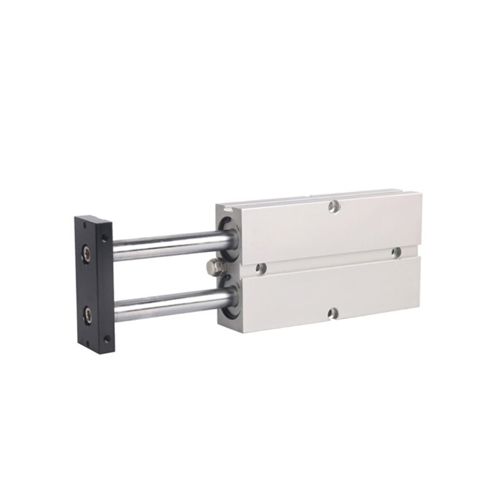 Vérin en alliage d'aluminium TN 10mm de diamètre et course de 15mm