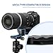 Tripod Mount Ring Base for RF 800mm RF 600mm, Lens Collar Replacement Tripod Foot Mount for Canon RF 600mm 800mm F11 is STM Lens,Built-in Arca Type Quick Release Plate with 3/8