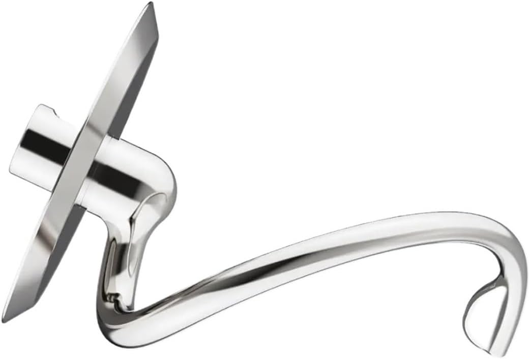 Stainless Steel Spiral Dough Hook, Compatible For Kitchenaid, Upright Mixers, 4.5-quart - 5-quart Tilt-head Stand Mixer Accessories.