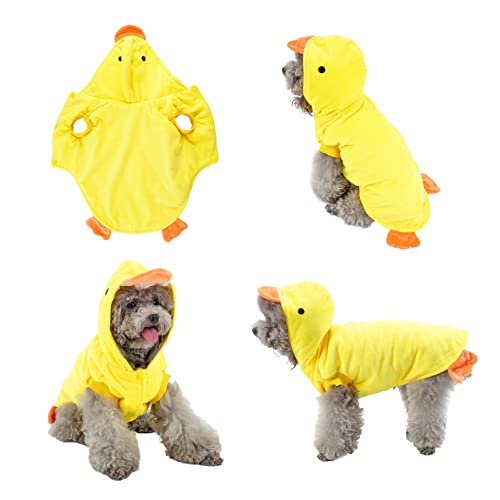 Disfraz para perros y gatos Duck Halloween Navidad M