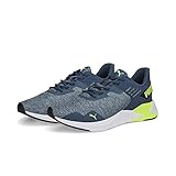 PUMA Unisex Adults Disperse XT 2 Gymnastikschuh, Evening Sky-Lime Squeeze, 43
