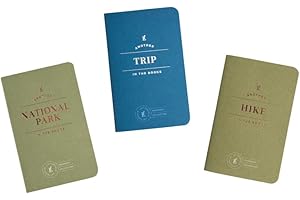 Letterfolk Passport Journal Collection: Hiking and National Park Adventure Logbooks